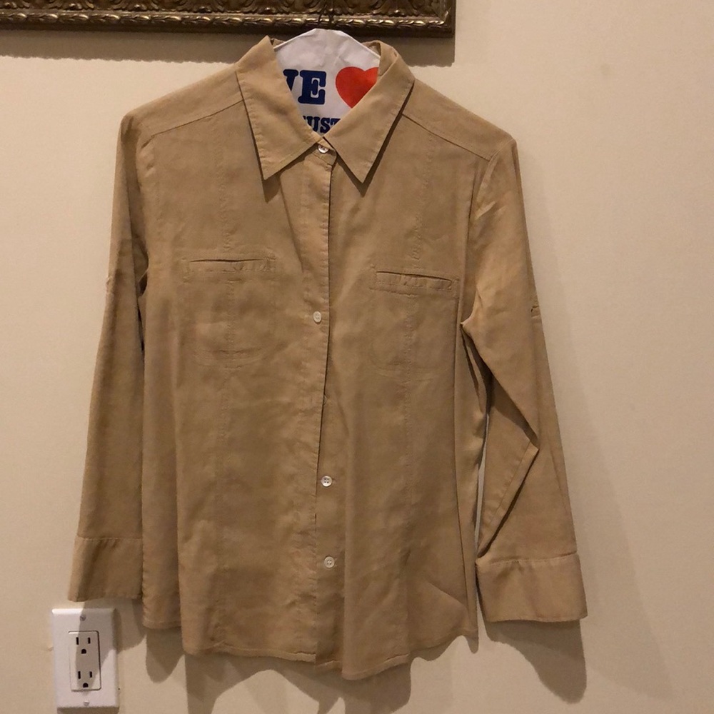 Stylish And Fitted Button Down Top - image 1